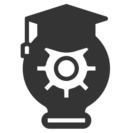 Education Study Online Icon Vector , INSPIRATIONのイラスト素材