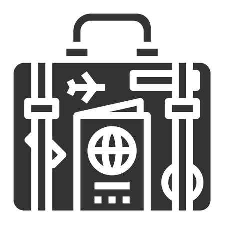 TOURISM Icon Vector Symbol  Simple Design For Using In Graphics Web Reportのイラスト素材