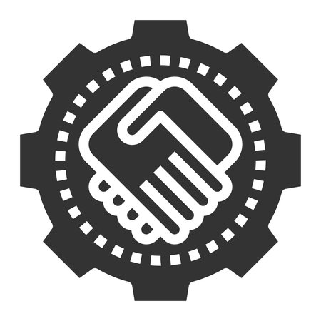 together Icon vector illustration , businessのイラスト素材