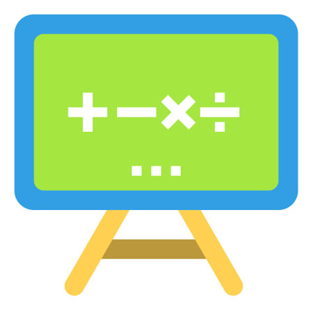 MATH ICON SYMBOL VECTOR .のイラスト素材