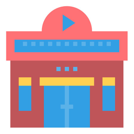 ENTERTAINMENT ICON  vector illustration .のイラスト素材