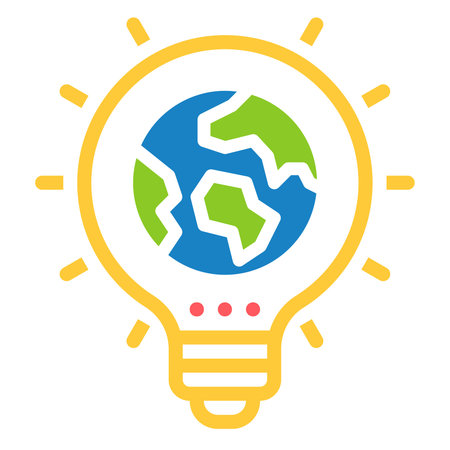 electricity icon vector sign symbol graphic  illustration,のイラスト素材