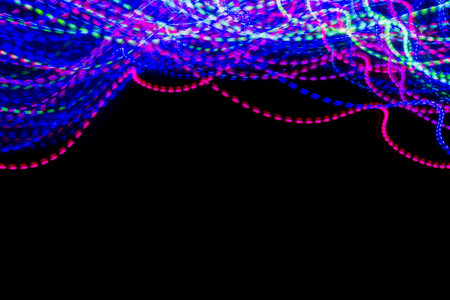 Abstract Lighting effect background