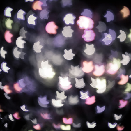 Bokeh light vintage background