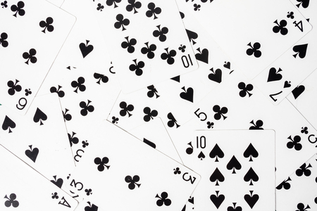 Background of Playing cards.の写真素材