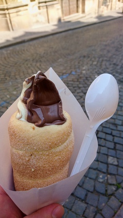 Trdlo or trdelnikの写真素材