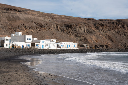 Pozo Negro, fishermans village in Fuerteventura, Canary Islands, Spain