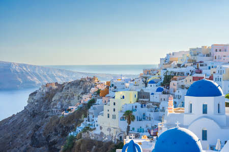 Amazing Santorini, Oia village, Greeceの写真素材