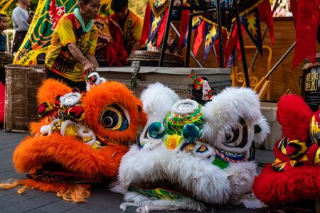 Ho Chi Minh City, Vietnam - february 4, 2019 : Nguyen Hue flower street during Lunar New Year at downtown of Ho Chi Minh Cityのeditorial素材