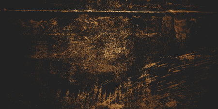 Old concrete wall background, Gold brown concrete has a fibrous for background.