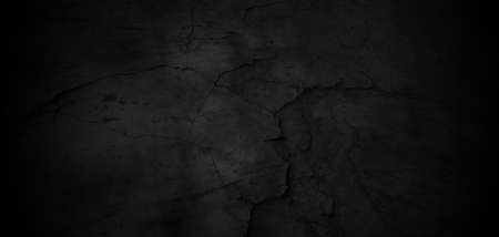 Dark Grunge and Scratched Wall Background Textureの写真素材