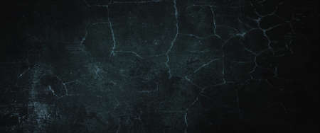 Dark Grunge and Scratched Wall Background Textureの写真素材