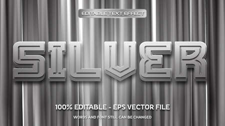 Distro editable text effect EPS Vectorのイラスト素材