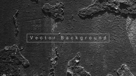 Concrete wall background vector illustration. background scratch texture.のイラスト素材