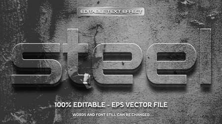 Editable text effect with natural stone backgroundのイラスト素材