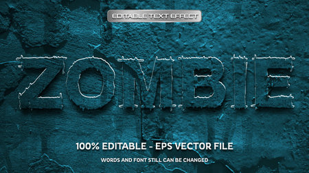 Editable text effect with natural stone backgroundのイラスト素材