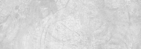 White concrete scratched, Panoramic white plaster wall surface