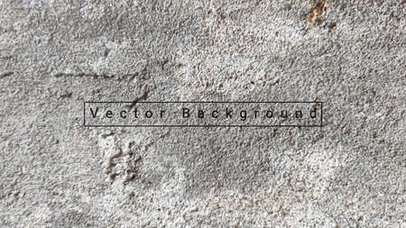 Concrete wall background vector illustration. Background white cement plaster texture.のイラスト素材
