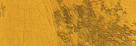 Gold texture for background. Yellow grunge wall