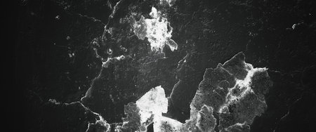 Abstract Black distress rough background. Black grunge texture for background