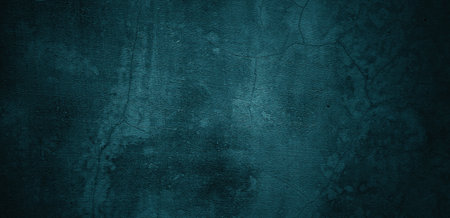Blue wall texture. Abstract background. Dark cement texture for background. scary concreteの写真素材
