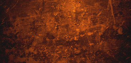 Red grunge texture. Abstract scary concrete, Horror cement for background.の写真素材