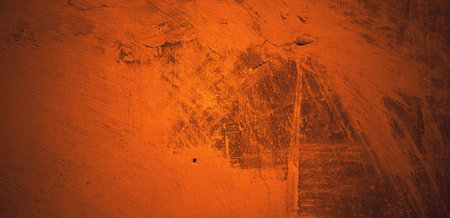 Red grunge texture. Abstract scary concrete, Horror cement for background.の写真素材