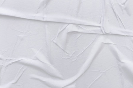 Blank white paper is crumpled texture background. Crumpled paper texture backgrounds for various...