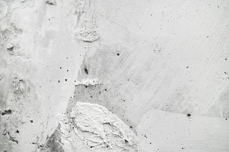 Abstract grey concrete color design are light with white background, White plastered wall background texture cement dirty gray withの写真素材