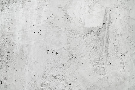 Abstract grey concrete color design are light with white background, White plastered wall background texture cement dirty gray withの写真素材