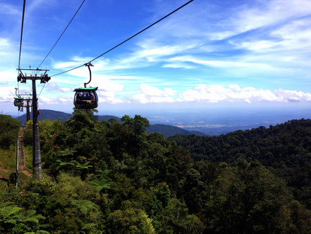This is a view from the Genting Highlands. Cool breeze and refreshing air is one of the attraction...
