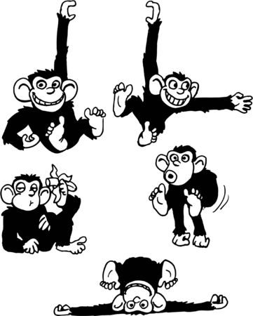 Various Monkeysのイラスト素材
