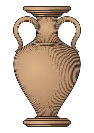 Antique amphora のイラスト素材