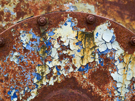 Iron metal surface rust great abstract colorful background and texture image with space for copy paste of graphics and textの写真素材