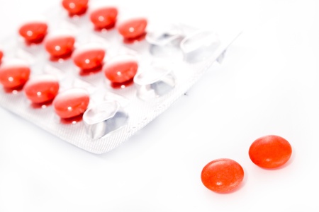 Two pillsの写真素材