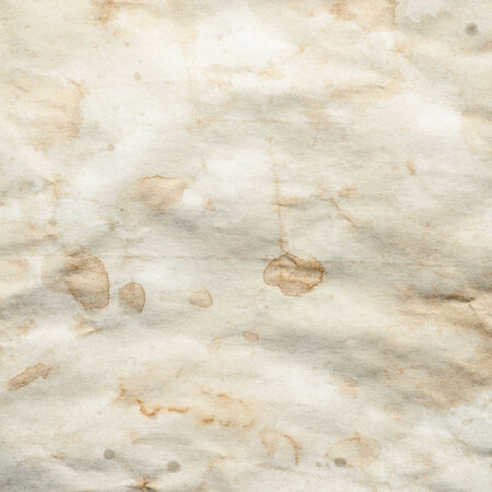 Old textured crumpled paperの写真素材