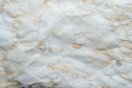 Old textured crumpled paperの写真素材