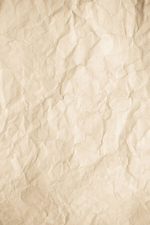 Old textured crumpled paperの写真素材