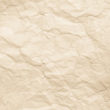 Old textured crumpled paperの写真素材