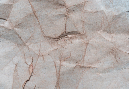 Old textured crumpled paperの写真素材