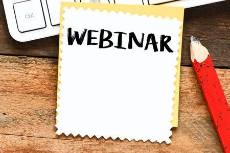 webinar - business conceptの写真素材