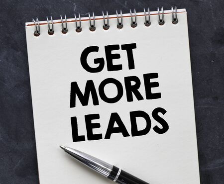 Word writing text Get More Leads. Business concept.の写真素材