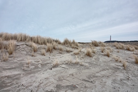lighthouse island Ameland in the Netherlandsの写真素材
