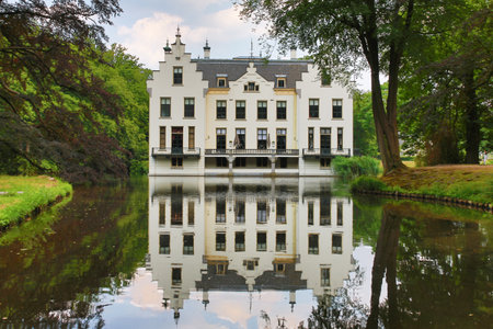 Staverden, Castle in the Netherlandsのeditorial素材