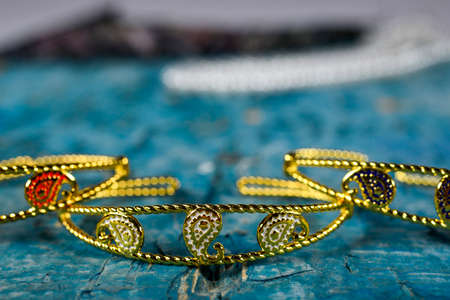 Buta Pattern Jewelry Bracelet Azerbaijan National Pattern Antique National Treasure