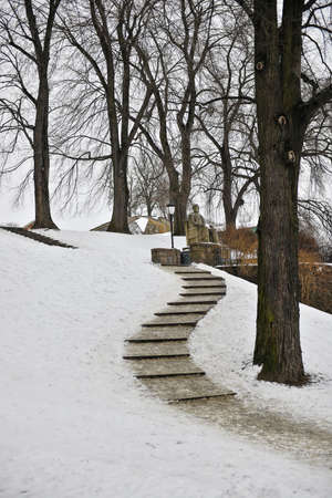 Oslo in winterの写真素材