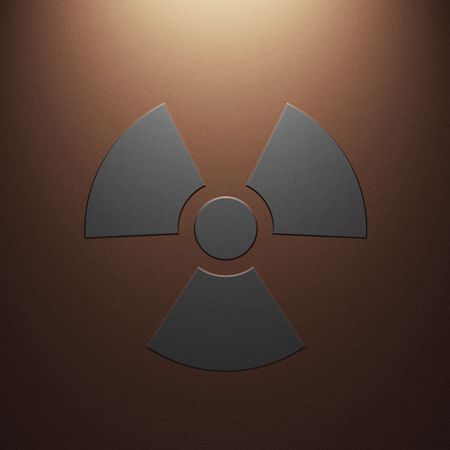 High resolution image symbol on a metal background. 3d illustration.の写真素材