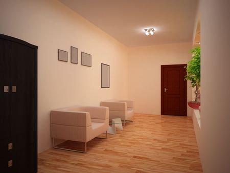 High resolution image interior. 3d illustration modern interior.の写真素材