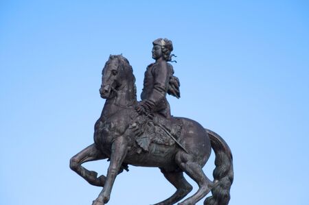 High resolution image. Monument to the Russian queen Elizabeth.の写真素材