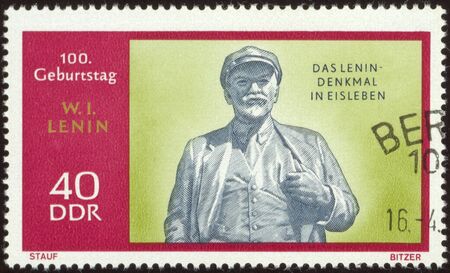 Vladimir Ilyich Lenin was a Russian revolutionary, Bolshevik leader, communist politician, principal leader of the October Revolution and the first head of the Soviet Union.のeditorial素材